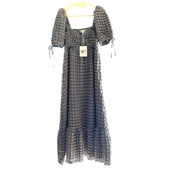 Endless Rose BUBBLE PUFF SLEEVE MAXI DRESS - Picture 14 of 14